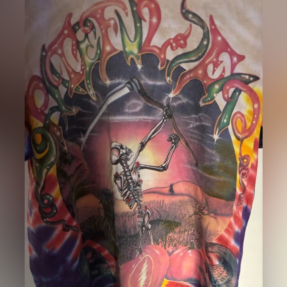 Grateful Dead VTG Fall Tour Tie Dye L - Picture 2 of 4